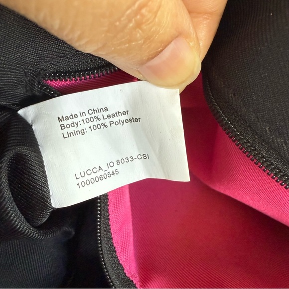 Elliott Lucca Black Leather Crossbody Bag - Picture 8 of 14